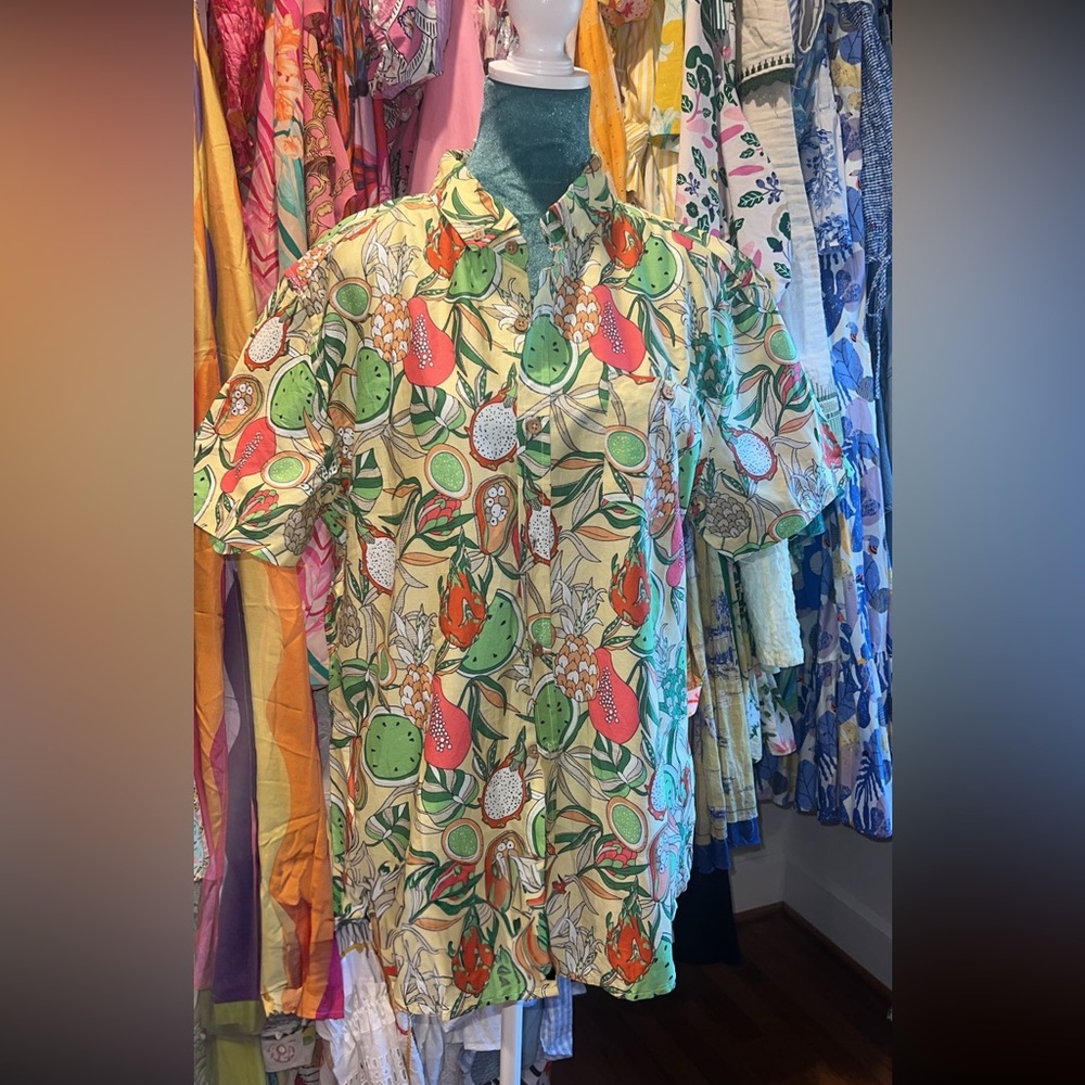 Indian Cotton Button Down